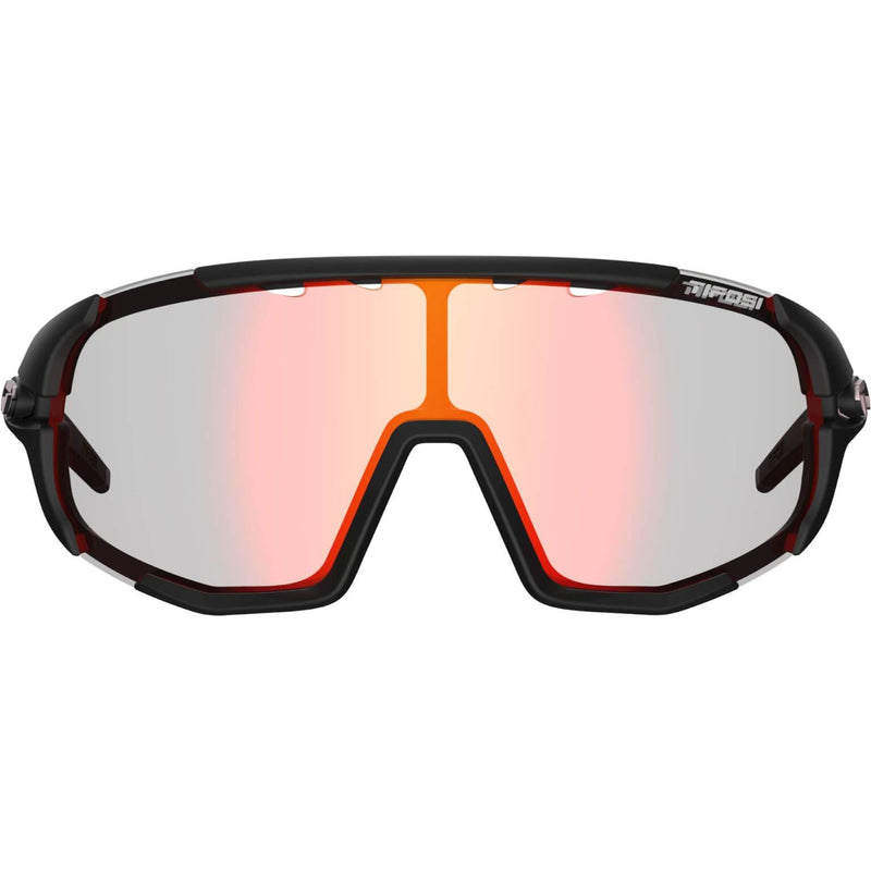 Load image into Gallery viewer, Tifosi Bril Sledge mat zwart clarion red fototec (L XL)