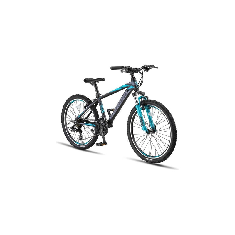 Load image into Gallery viewer, Umit Umit 24 inch MTB Black -Turquoise *** IN PRIJS VERLAAGD ***