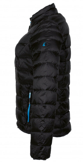 Load image into Gallery viewer, Alvivo Outdoorjack Helsinki dames dons nylon zwart maat XL