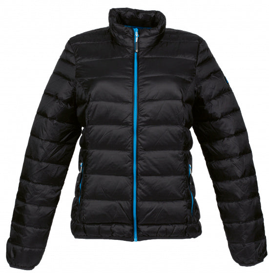 Load image into Gallery viewer, Alvivo Outdoorjack Helsinki dames dons nylon zwart maat XL
