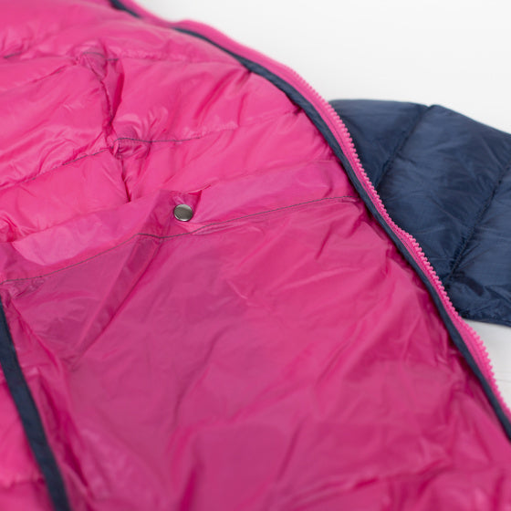 Load image into Gallery viewer, Alvivo Outdoorjack Helsinki dames nylon dons navy maat XS