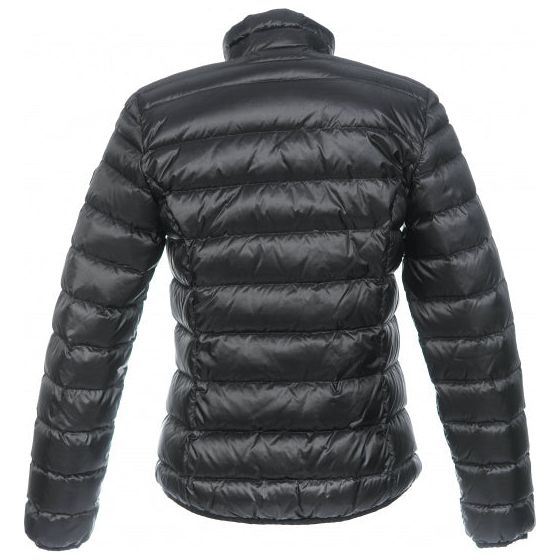 Load image into Gallery viewer, Alvivo Outdoorjack Helsinki dames nylon dons zwart maat XS