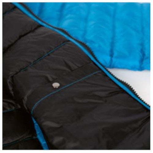 Afbeelding laden in galerijviewer, Alvivo Outdoorjas Glasgow heren nylon blauw zwart maat XS