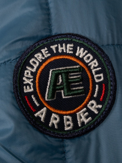Load image into Gallery viewer, Arbaer Aaron Padded Jacket Heren Jeansblauw Maat XL