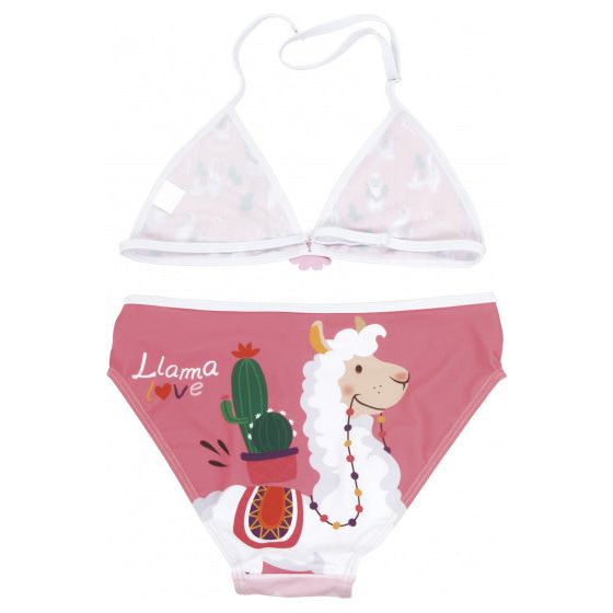 Load image into Gallery viewer, Arditex Bikini Llama triangle meisjes polyester roze maat 14 jaar