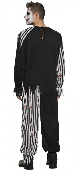 Load image into Gallery viewer, Boland Bloody clown kostuum unisex zwart wit maat 50-52 (M)