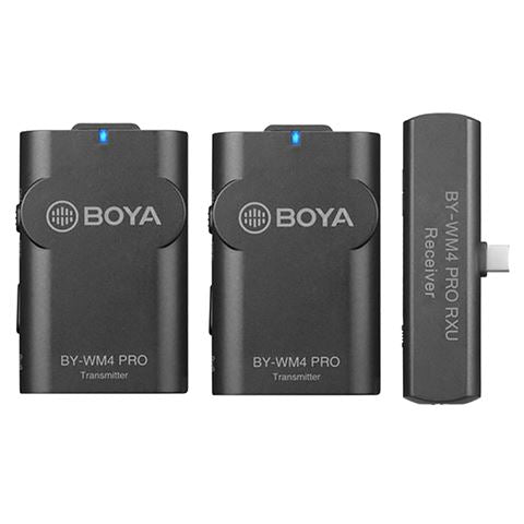 Load image into Gallery viewer, Boya 2.4 GHz Duo Lavalier Microfoon Draadloos BY-WM4 Pro-K6 voor Android
