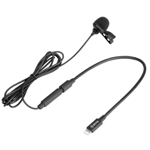 Load image into Gallery viewer, Boya Clip-on Lavalier Microfoon BY-M2 voor iOS