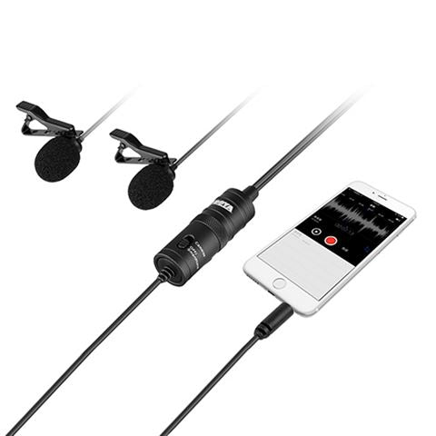 Load image into Gallery viewer, Boya Duo Lavalier Microfoon BY-M1DM voor Smartphone, DSLR, Camcorders en PC