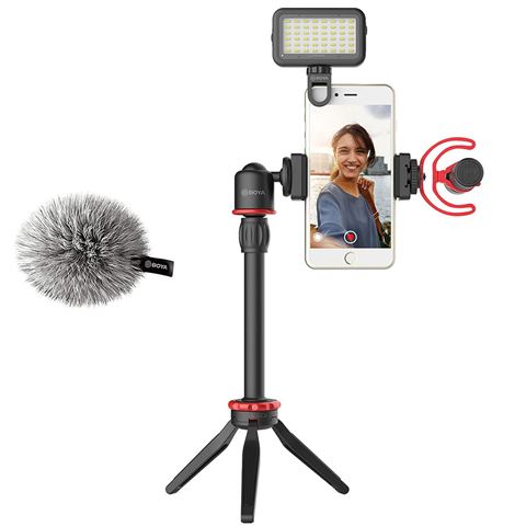 Load image into Gallery viewer, Boya Universele Smartphone Video Set BY-VG350