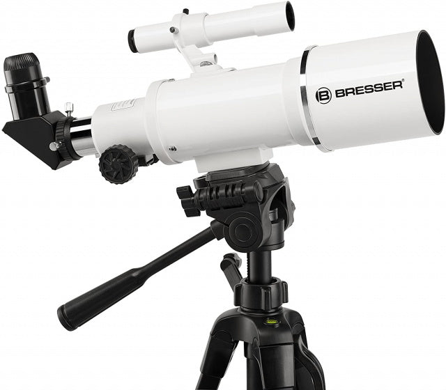 Load image into Gallery viewer, Bresser Lenstelescoop 70 350 wit zwart