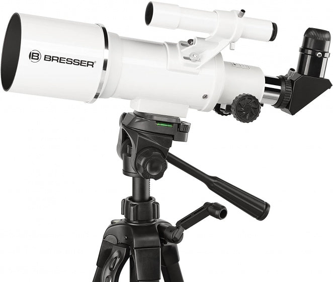 Load image into Gallery viewer, Bresser Lenstelescoop 70 350 wit zwart