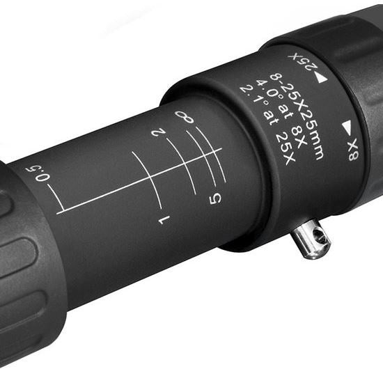 Load image into Gallery viewer, Bresser Monoculair Zoomer 8-25x25 zwart