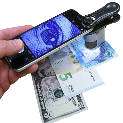 Load image into Gallery viewer, Carson zakmicroscoop mm-380 micromini 20x met smartphone adapter