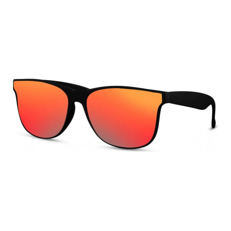 Load image into Gallery viewer, Cwi Zonnebril unisex volledig omrand cat. 3 zwart rood