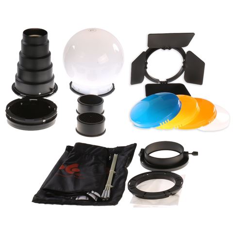Load image into Gallery viewer, Falcon Eyes Accessoire Set LA-K7 voor Mini Fresnel
