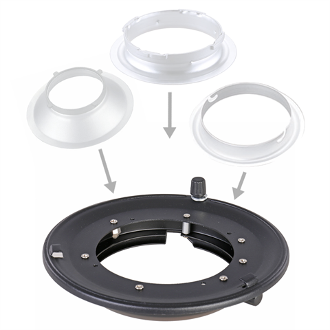 Load image into Gallery viewer, Falcon Eyes Adapter DBBW-EX Universeel naar Bowens