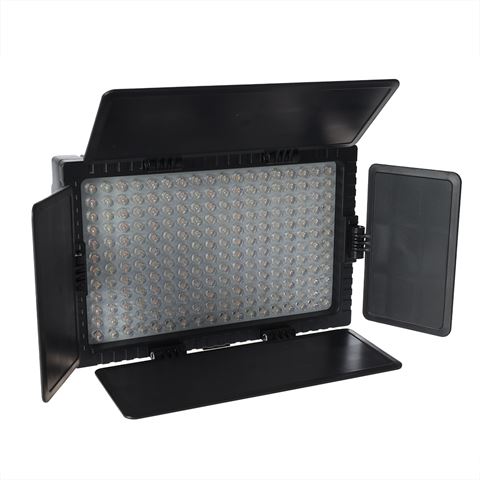 Load image into Gallery viewer, Falcon Eyes Bi-Color LED Lamp Set Dimbaar DV-216VC-K2 incl. Accu