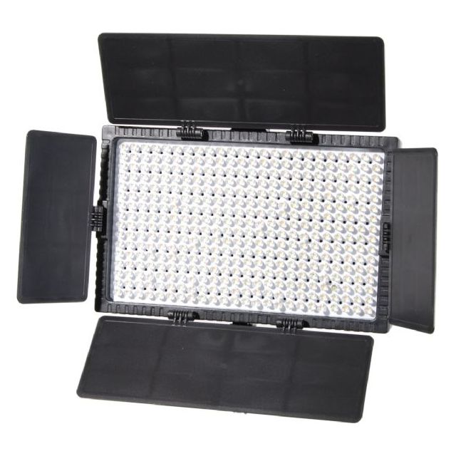Load image into Gallery viewer, Falcon Eyes Bi-Color LED Lamp Set Dimbaar DV-384CT-K2 incl. Accu