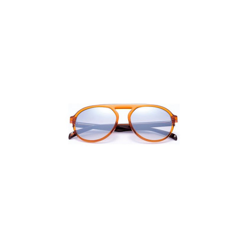 Load image into Gallery viewer, Formula Zonnebril unisex piloot cat.4 oranje lichtgrijs