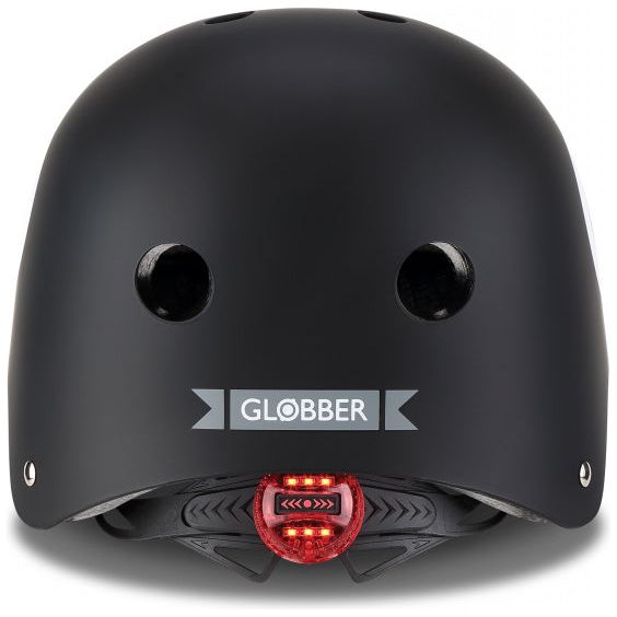 Load image into Gallery viewer, Globber Lights helm zwart maat 48-53 cm