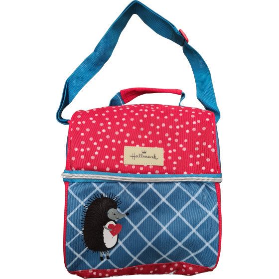 Load image into Gallery viewer, Hallmark Koeltas Porcupine isothermisch 8 x 17 x 22 cm rood blauw