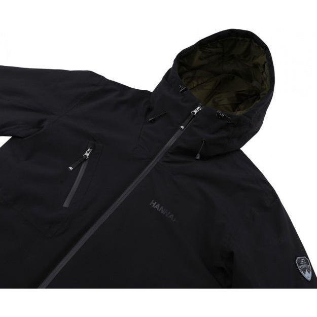 Load image into Gallery viewer, Hannah Outdoorjas Derk heren polyester antraciet maat XXL