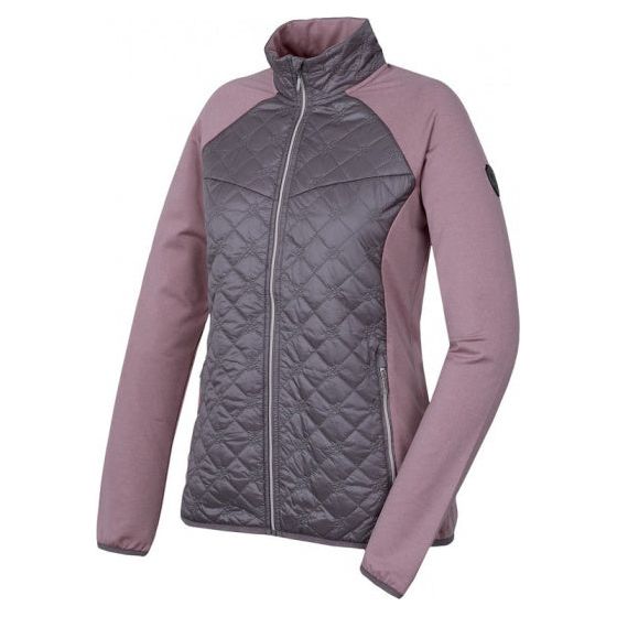 Load image into Gallery viewer, Hannah Outdoorvest Elsa dames polyester roze grijs maat 38