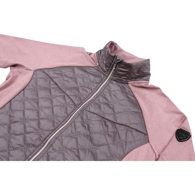 Load image into Gallery viewer, Hannah Outdoorvest Elsa dames polyester roze grijs maat 38