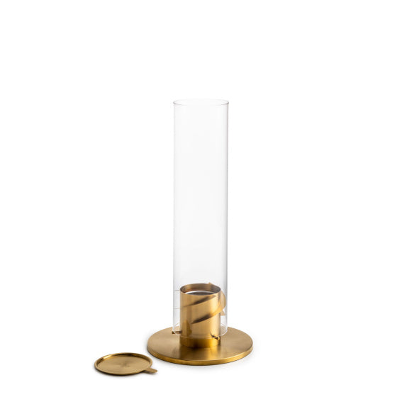 Load image into Gallery viewer, Höfats Spin 120 sfeerlantaarn RVS 23 x 54 cm goud