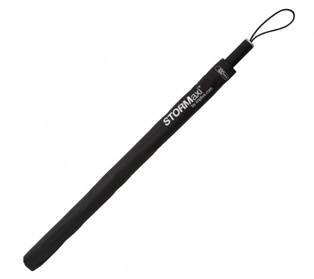 Load image into Gallery viewer, Impliva STORMaxi Aerodynamische Stormparaplu Ø 92 cm Zwart