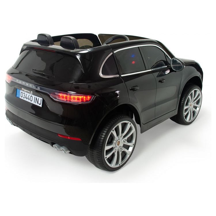 Load image into Gallery viewer, Injusa Porsche Cayenne S Elektrische Kinderauto 12V Zwart