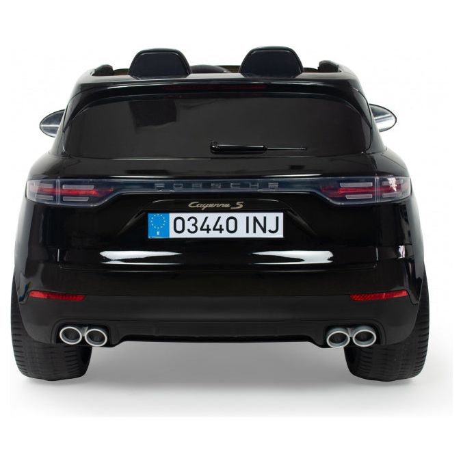 Load image into Gallery viewer, Injusa Porsche Cayenne S Elektrische Kinderauto 12V Zwart