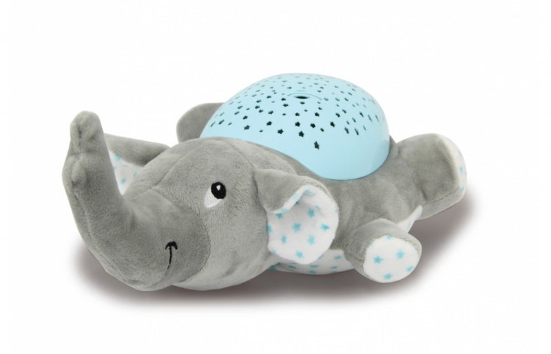 Load image into Gallery viewer, Jamara Dreamy Elephant nachtlamp led 32 cm grijs blauw