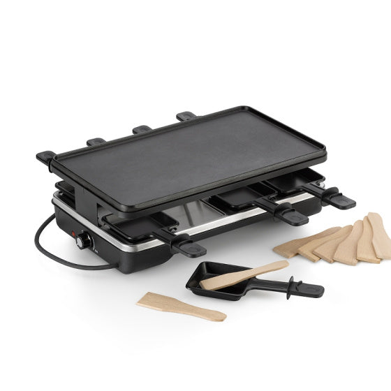 Load image into Gallery viewer, Kela Geneva gourmet raclette 8 personen zwart
