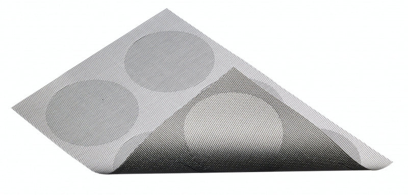 Load image into Gallery viewer, Kitchencraft Placemat 30 x 45 cm PVC polyester zilvergrijs