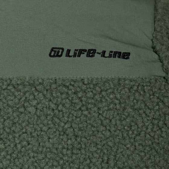 Load image into Gallery viewer, Life line Artic Sherpa Fleece Jack heren groen maat S