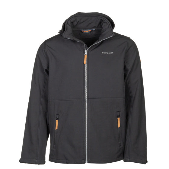 Load image into Gallery viewer, Life line Kasper softshell jacket heren zwart maat 3XL