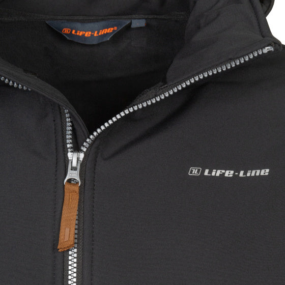 Load image into Gallery viewer, Life line Kasper softshell jacket heren zwart maat L