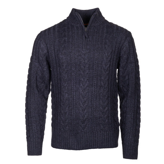 Load image into Gallery viewer, Life line Marcel sweater knit half zip heren donkerblauw maat XL