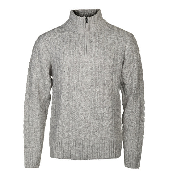 Load image into Gallery viewer, Life line Marcel sweater knit half zip heren lichtgrijs maat XXL