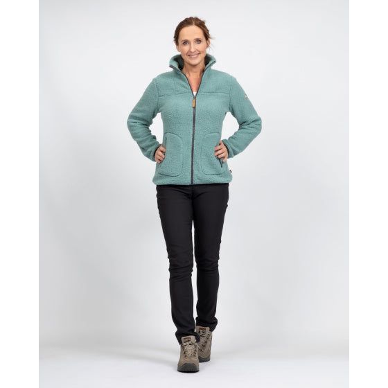 Load image into Gallery viewer, Life line Wendy fleecevest dames groen maat 3XL