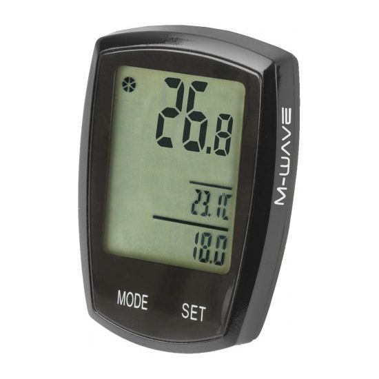Load image into Gallery viewer, M-Wave Fietscomputer M21W touch draadloos zwart