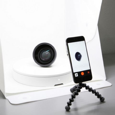 Load image into Gallery viewer, Orangemonkie Mini Draaiplateau Foldio360