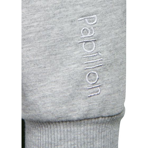 Load image into Gallery viewer, Papillon Sweat hooded vest dames grijs maat M