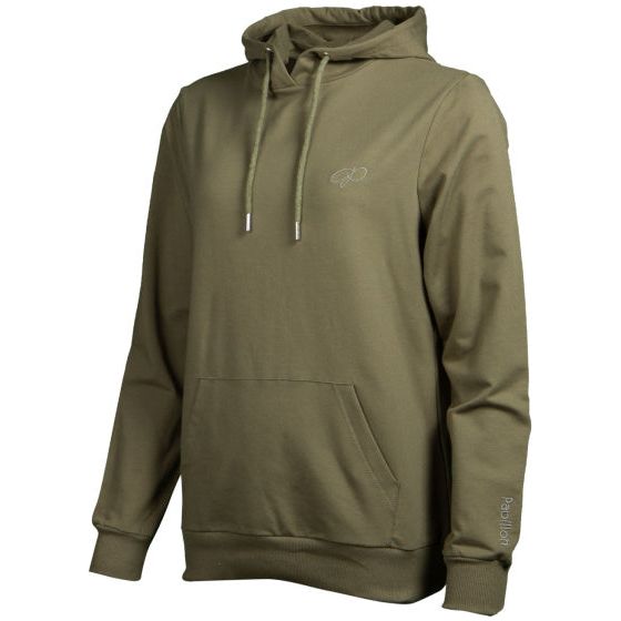 Load image into Gallery viewer, Papillon Sweat Hoody Katoen Dames Camouflagegroen Maat L