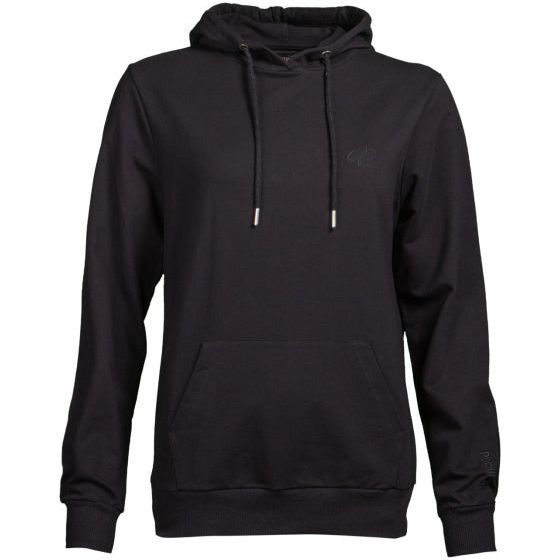 Load image into Gallery viewer, Papillon Sweat Hoody Katoen Dames Zwart Maat 3XL