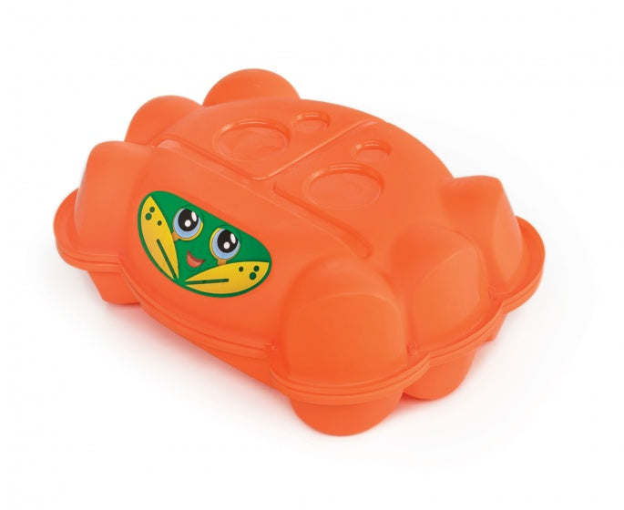 Load image into Gallery viewer, Paradiso toys zandbak met deksel krab 96 x 68 x 18 cm oranje