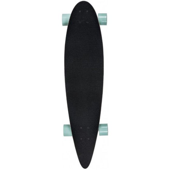 Load image into Gallery viewer, Playlife Longboard 97 x 23 cm hout zwart blauw