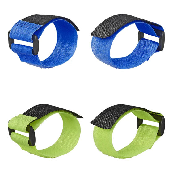 Load image into Gallery viewer, Proplus Kabelbinders klittenband 8 stuks blauw groen